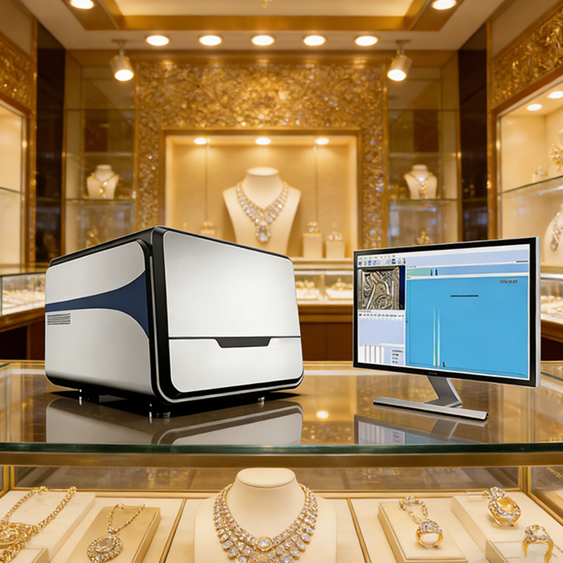WM8800T XRF Analyzer: Professional Gold and Alloy Purity Testing - Image 4