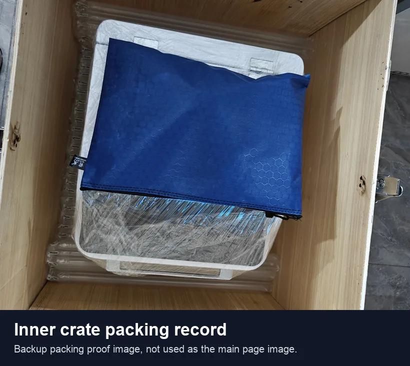 WM6000 inner crate packing record
