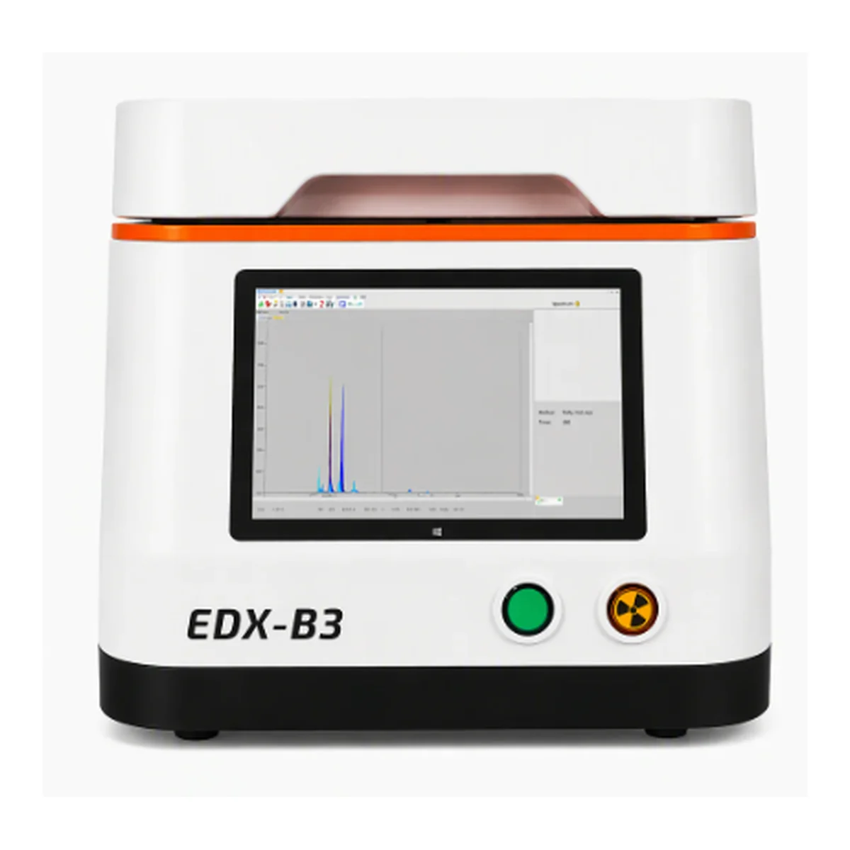 WM-EDX-B3 Si-PIN benchtop XRF analyzer on white background