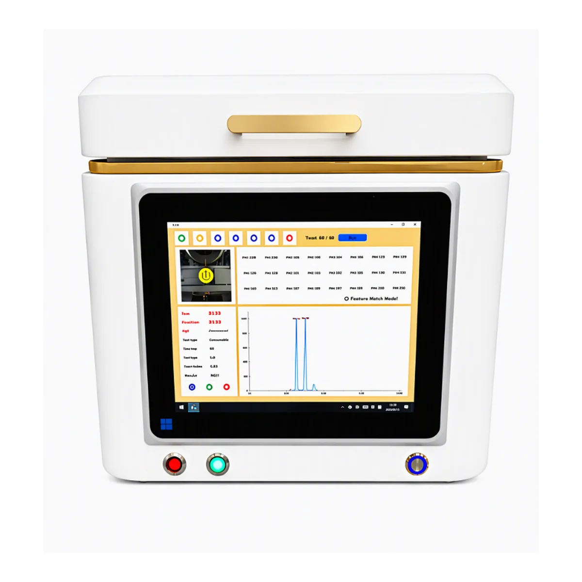 WM3600S compact benchtop XRF precious metal analyzer